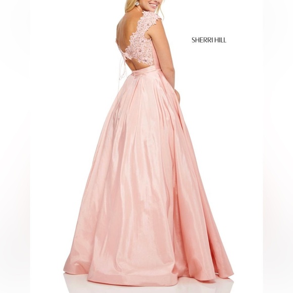 Sherri Hill Blush Evening Dress - Picture 15 of 15